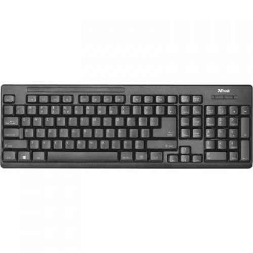 Комплект Trust Ziva wireless keyboard with mouse UKR (22119)