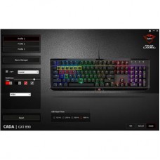 Клавиатура Trust GXT 890 Cada RGB Mechanical UKR (21808)