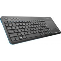 Клавиатура Trust Veza wireless touchpad RU (21469)
