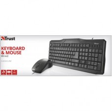 Комплект Trust Classicline Wired Keyboard and Mouse UKR (21873)