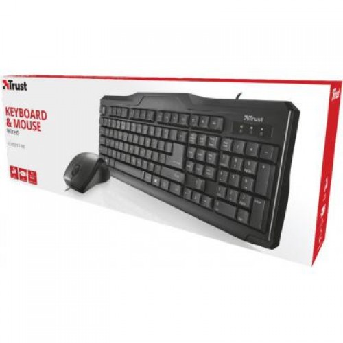 Комплект Trust Classicline Wired Keyboard and Mouse UKR (21873)