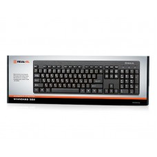 Клавиатура REAL-EL Standard 502 USB черный UAH