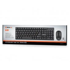 Комплект REAL-EL Standard 550 Kit Wireless USB Black