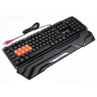 Клавиатура A4Tech B3370R Bloody Black USB
