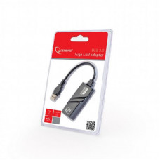 Сетевой адаптер Gembird (NIC-U3-02) USB - Fast Ethernet, черный