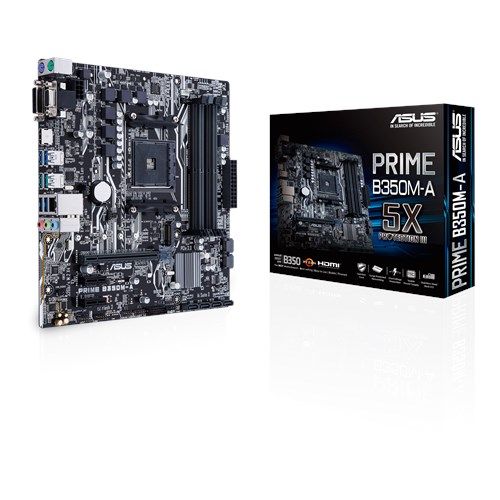 Материнская плата Asus PRIME B350M-A Socket AM4