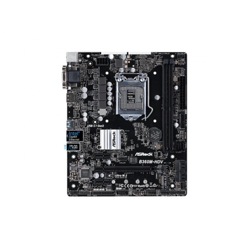 Материнская плата ASRock B360M-HDV