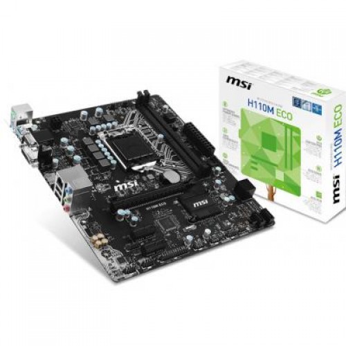 Материнская плата MSI H110M ECO