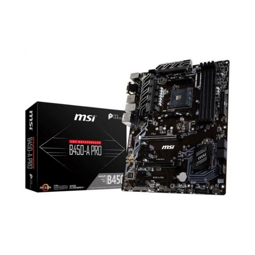 Материнская плата MSI B450-A PRO