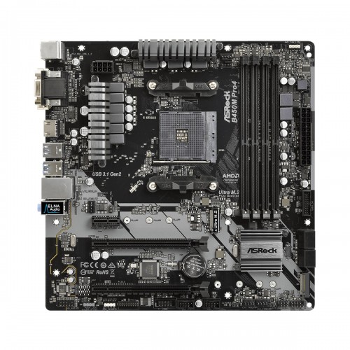 Материнская плата ASRock B450M Pro4 Socket AM4