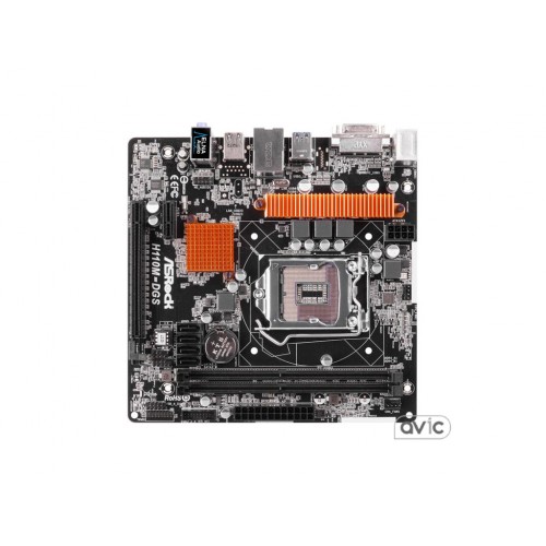 Материнская плата ASRock H110M-DGS