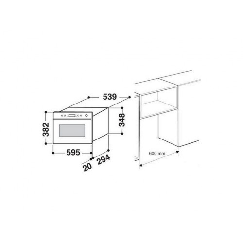 Микроволновая печь Whirlpool AMW 498 WH