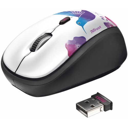 Мышь Trust Yvi Wireless Mouse Bird (20251)