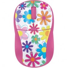 Мышь Trust Primo Wireless Mouse - pink flowers (21481)