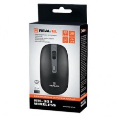 Мышь REAL-EL RM-301 black