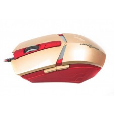 Мышь Maxxter G1 Iron Claw Gold/Red USB