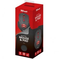 Мышь Trust Ziva Gaming mouse with Mouse pad (21963)