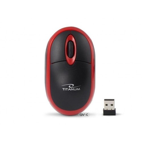 Мышь Esperanza Titanum TM116R Black/Red