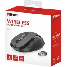 Мышь Trust Ziva wireless optical mouse black (21949)