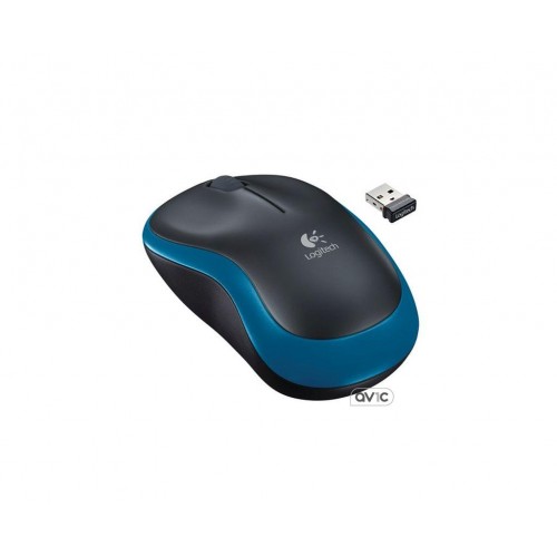 Мышь Logitech M185 Wireless Mouse (Blue) (910-002236)