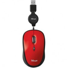 Мышь Trust Yvi Retractable Red (21053)