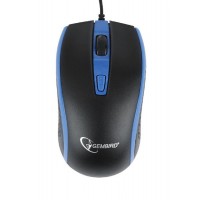 Мышь Gembird MUS-104-B Black/Blue USB
