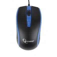 Мышь Gembird MUS-104-B Black/Blue USB