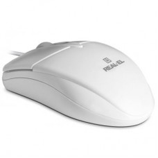 Мышь REAL-EL RM-211, USB, white