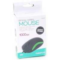 Мышь OMEGA OM-07 3D optical green (OM07VG)