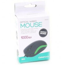 Мышь OMEGA OM-07 3D optical green (OM07VG)