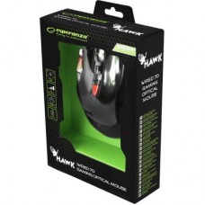 Мышь Esperanza MX401 Hawk black-red (EGM401KR)