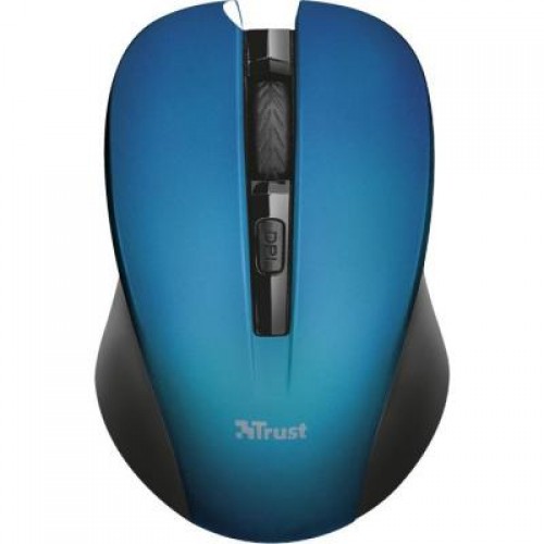 Мышь Trust Mydo Silent wireless mouse blue (21870)