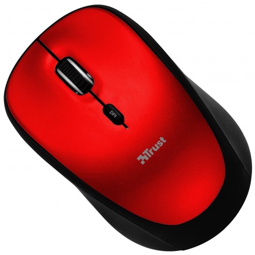 Мышь Trust Yvi Wireless Mouse Red (19522)