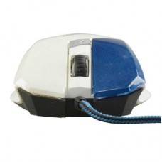 Мышь Greenwave MX-555L USB, white-blue (R0013757)