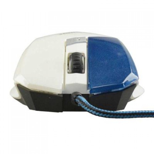 Мышь Greenwave MX-555L USB, white-blue (R0013757)