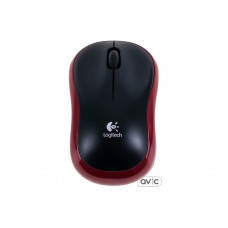 Мышь Logitech M185 Wireless Mouse (Red) (910-002237)