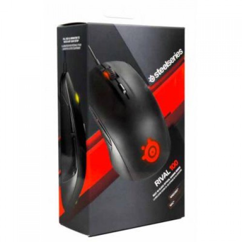 Мышь SteelSeries Rival 100 Black (62341)