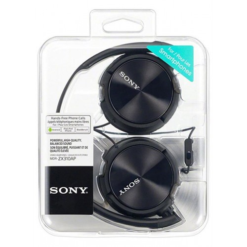 Наушники Sony MDR-ZX310AP Black (MDRZX310APB.CE7)