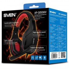 Наушники Sven AP-G850MV Black/Red UAH