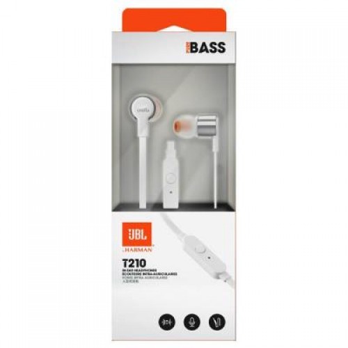 Наушники JBL T210 Grey (T210GRY)