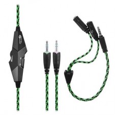 Наушники GEMIX X-370 black-green
