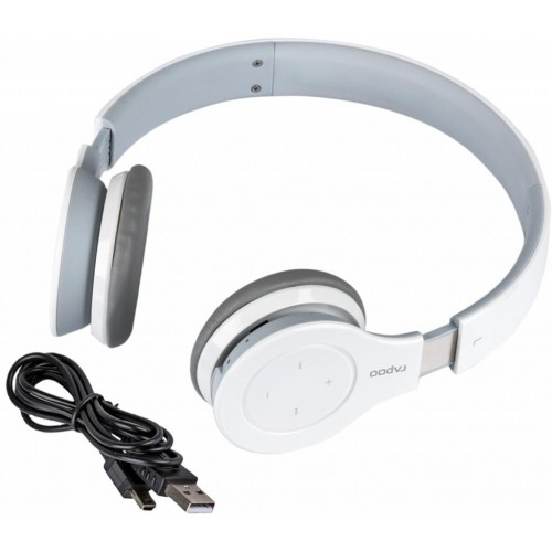 Наушники RAPOO Wireless Stereo Headset H6060 White