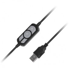 Наушники Vinga HSU60 USB Black (HSU60BK)