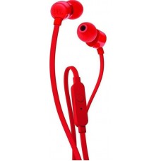 Наушники с микрофоном JBL T110 Red