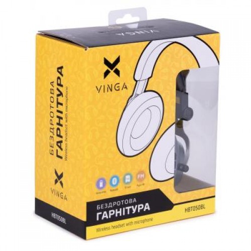 Наушники Vinga HBT050 Bluetooth Blue (HBT050BL)