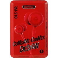 Наушники Remax RM-510 Earphone Red