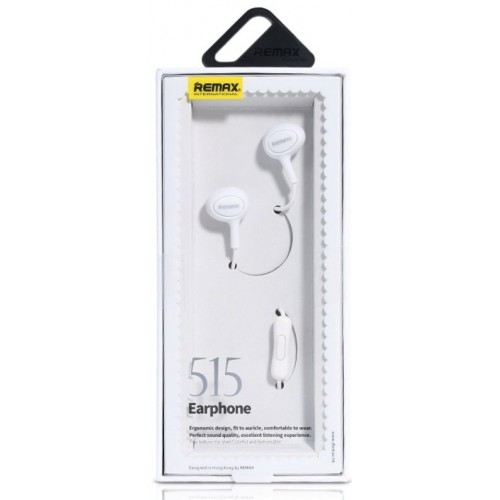 Наушники Remax RM-515 Earphone White