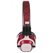 Наушники Vinga HBT050 Bluetooth Red (HBT050RD)