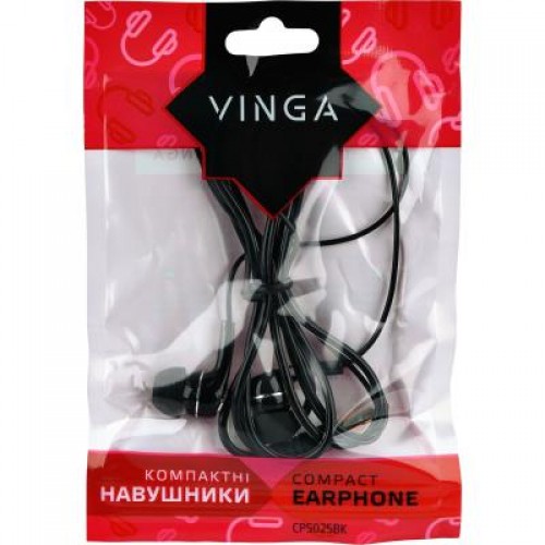 Наушники Vinga CPS025 Black (CPS025BK)