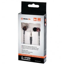 Наушники REAL-EL Z-1720 Wooden